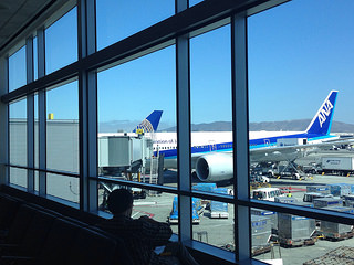 サンフランシスコ国際空港94番ゲート